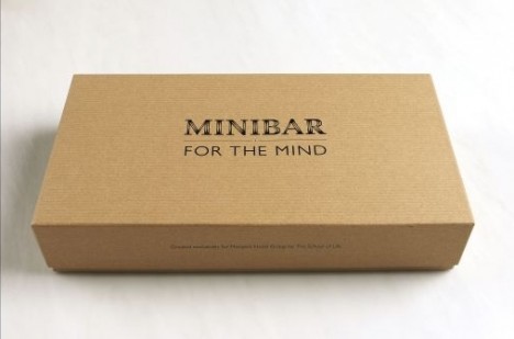 Morgans Hotel Group inaugure un mini bar de lesprit photo The Minibar for the Mind 468x309 Morgans Hotel Group inaugure un mini bar de lesprit