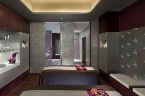 Mandarin Oriental Paris Spa treatment room 468x311 Inauguration du Mandarin Oriental Paris