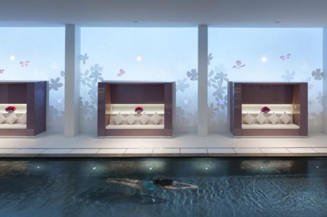 Mandarin Oriental Paris pool 468x311 Inauguration du Mandarin Oriental Paris