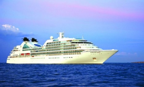 Baptême du Seabourn Quest à Barcelone photo The Seabourn Quest 468x284 Baptême du Seabourn Quest à Barcelone