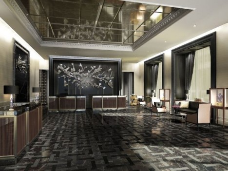 Un hôtel Trump ouvre à Toronto photo Trump Hotel Toronto lobby 468x351 Un hôtel Trump ouvre à Toronto