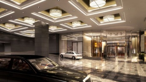 Un hôtel Trump ouvre à Toronto photo Trump Toronto Entrance 468x262 Un hôtel Trump ouvre à Toronto