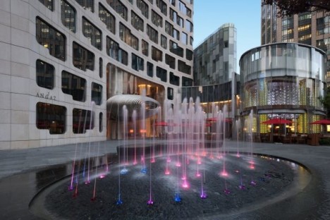 Inauguration de lhôtel Andaz Shanghai photo Andaz Shanghai High tech artwork 468x312 Inauguration de lhôtel Andaz Shanghai