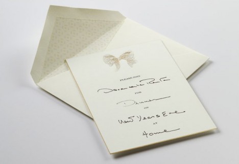 Oscar de la Renta Stationery 468x323 Papeterie de luxe Oscar de la Renta