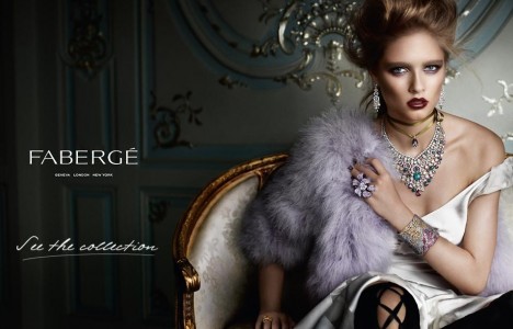 faberge ad campaign 468x300 Première campagne publicitaire pour Fabergé