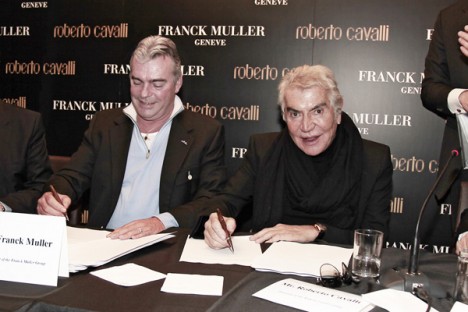 Roberto Cavalli par Franck Muller photo Roberto Cavalli Franck Muller 468x312 Roberto Cavalli par Franck Muller