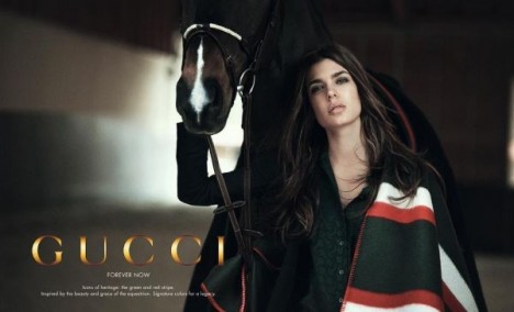 Charlotte Casiraghi Gucci 468x284 Charlotte Casiraghi, nouvelle égérie Gucci