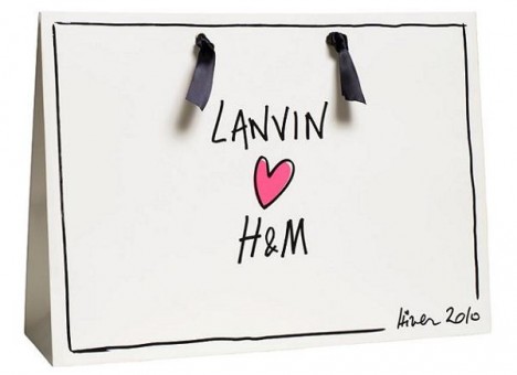 Le groupe H&M pourrait lancer une marque de luxe photo Lanvin For HM shopping bag 468x340 Le groupe H&M pourrait lancer une marque de luxe