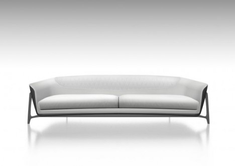 Mercedes crée une ligne de mobilier photo Mercedes Benz sofa 468x330 Mercedes crée une ligne de mobilier