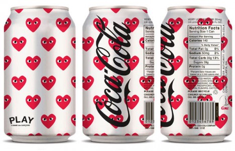 PLAY Comme des Garçons x Coca Cola photo comme des garcons play coca cola light 468x302 PLAY Comme des Garçons x Coca Cola