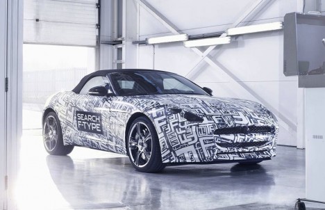 Jaguar confirme larrivée de la F Type en 2013 photo Jaguar F Type photo 468x302 Jaguar confirme larrivée de la F Type en 2013