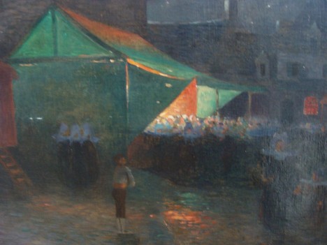 manege nocturne du Puigaudeau 468x351 Exposition Du Puigaudeau au Croisic