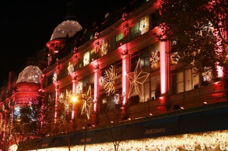 Printemps Christmas windows 468x310 Les vitrines de Noel du Printemps seront signées Dior