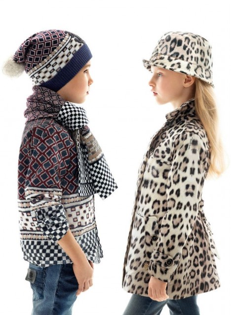 Roberto Cavalli habille les petits ! photo Roberto Cavalli Fall Winter 2012 kids collection 468x638 Roberto Cavalli habille les petits !
