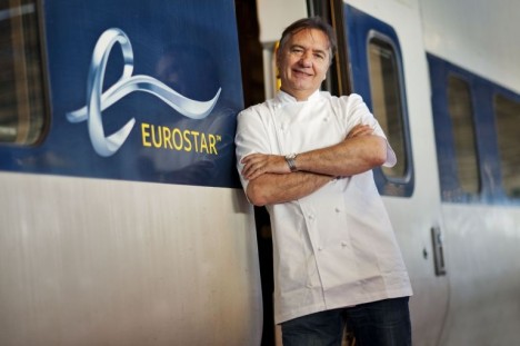 Raymond Blanc se charge des menus dEurostar photo Raymond Blanc Eurostar 468x311 Raymond Blanc se charge des menus dEurostar
