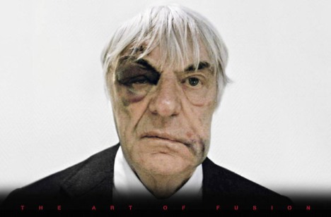 Bernie Ecclestone prête son visage pour Hublot photo Bernie Ecclestone Bernie Ecclestone prête son visage pour Hublot